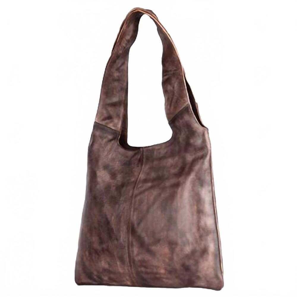 NEW NEVER MIND women's hobo handbag in brown
